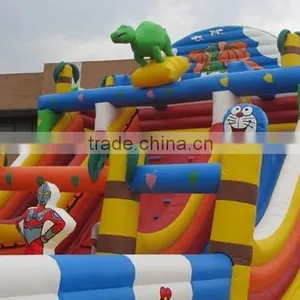 Cartoon Fun City Giant Inflatable Kids Playground Equipment for Sale Quality Choice thumbnail-5