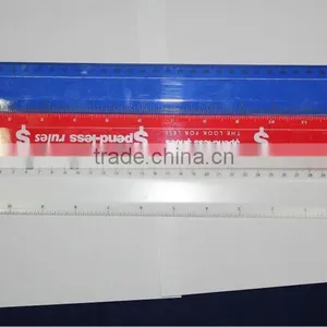 Factory Wholesale 30cm Plastic Ruler thumbnail-3