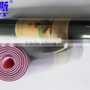 Customized Yogaa Mat Foldable TPE Yoga Mat With Flower Printed thumbnail-1
