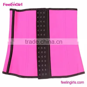Accept OEM Pink Latex Waist Shaper Steel Corset Busk thumbnail-6