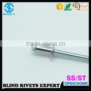 HOT SELLING HIGH QUALITY FACTORY OPEN END SS STEEL RIVET BODY STEEL ROD STEM BREAKSTEM POP RIVETS thumbnail-3