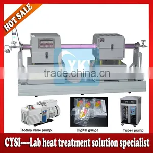 Laboratory CE Certified Nano Material Researching Heat Treatment Vacuum CVD Tube Furnace thumbnail-3