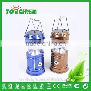 LED Solar Power Camping Lantern for Camping and Emergency thumbnail-1