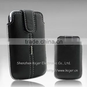 NEW Design Cell Phone Leather Pouch For Apple Iphones thumbnail-1