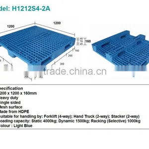 1200 x 1200 x 160mm Plastic Pallet thumbnail-1
