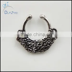 Fashion Nose Hoop Nose Rings Fake Septum Non Piercing Quality Choice thumbnail-2