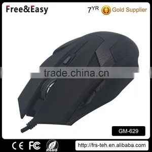 6D Ergonomic Glowing Gaming Mouse With Scroll Can do Led Show thumbnail-2