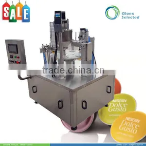 Rotary Type Automatic Coffee Capsule Sealing Machine thumbnail-1