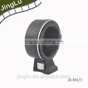 AI-M4/3 Lens Adapter With Short Tripod for Nik AI F Lens to Micro 4/3 M4/3 P Anasonic G3 GF2 GH2 thumbnail-1