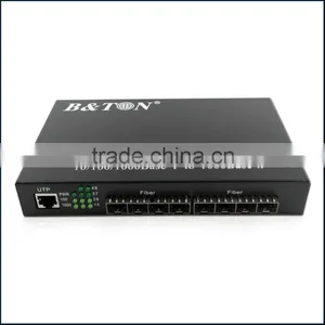 10/100/1000M 8SFP+1RJ45 Unmanaged Fiber Switch thumbnail-1