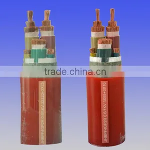 Under 35KV Coper/Aluminum Core XLPE Insulated PVC Sheathed Armoured Power Cable thumbnail-1