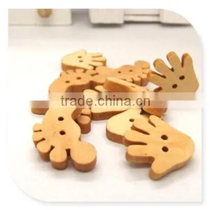 New Product Natural Wooden Button for Decoration thumbnail-1