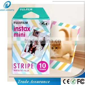 Brand New FUJI Fujifilm Instax Mini Stripe Instant Photo Film 10sheets for Mini7s/8/25/50/90, Sp-1 thumbnail-1