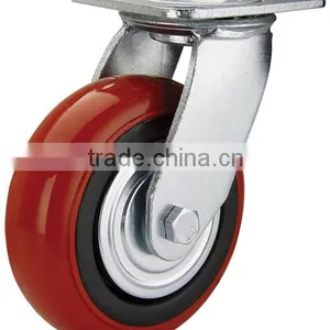 Korean Style Swivel Heavy-duty PU Caster Manufacturer in Zhongshan China thumbnail-1