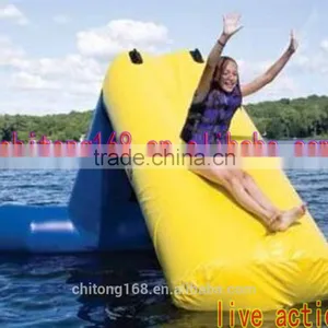 Giant Inflatable Floating PVC Slides For Sale /Water Slides For Kids And Adults thumbnail-5