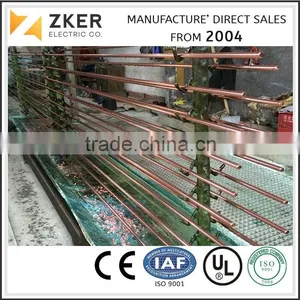 Small Diameter Dia 11mm, 10mm, 9mm, 8mm Copper Ground Rod thumbnail-1
