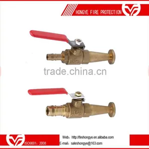 HY002-020C-00 Fire Hose Reel Jet Spray Nozzle,ball Valve Nozzle thumbnail-1