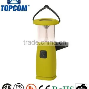 Plastic 6 Led Solar Dynamo Camping Lantern thumbnail-1