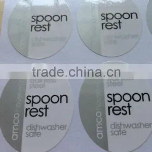 Art Paper OEM Self Adhesive Barcode Label Sticker Hangtag With Glossy Lamination Finishing thumbnail-3