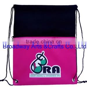 Custom Design Polyester Drawstring Bag With Your Own Logo thumbnail-1