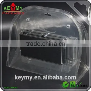 Custom Tri-folded Blister Packing With Paper Card, Transparent Tri- Folded Blister Clamshell thumbnail-4