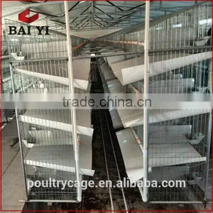 BAIYI Cheap Metal Cage For Big Female Rabbit / Breeding Rabbit / Commercial Rabbit thumbnail-1
