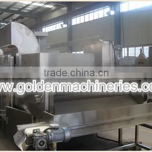 Food Frying Machine Snack Frying Equipment Coated Nut Oil Fryer thumbnail-2