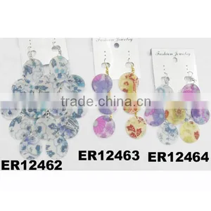 Wholesale Plastic Chandelier Drop Earrings thumbnail-1