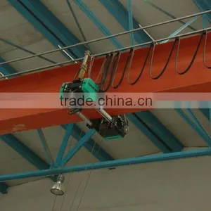 1-10T Motor -Driven Single Bridge Beam Crane for Sale thumbnail-2