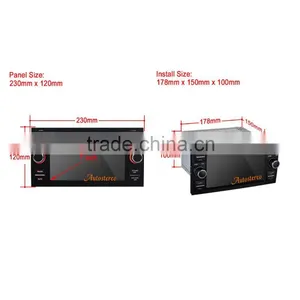 Android 4.4 Car Multimedia Headunit Auto Stereo For Ford NAVI thumbnail-4