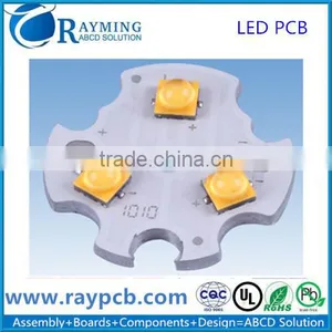 White Soldermaks Led Pcb ,8 Layer Led Lighting Pcb thumbnail-1
