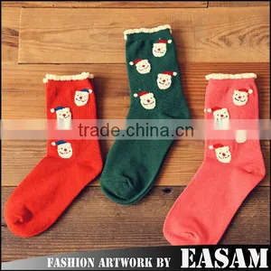 Christmas Stylish Warm Cozy Socks Women thumbnail-1