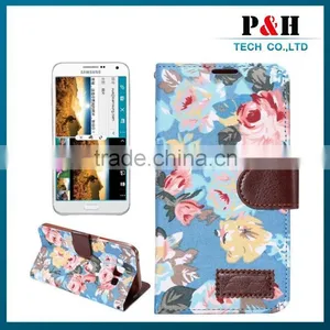 Leather Phone Case,leather Flip Case for Samsung Galaxy e7 thumbnail-1