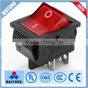 Hot Selling 16a Rocker Switch 250v Rocker Switch T85 With Red Lamp thumbnail-1