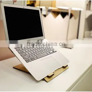 Bamboo Stand For Computer thumbnail-2