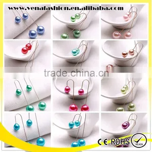 Manufacturer Double Pearl Latest Design of Pearl Earring Quality Choice thumbnail-6