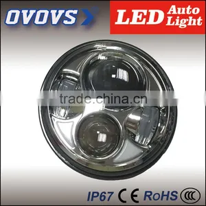 High Low Beam Led Headlight 50W 5.75'' Round Motorcycle Led Headlight for Har-ley Davi-dson Car Accessory thumbnail-1