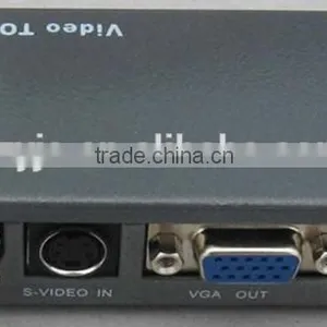 Multiple Signal Converter, Different Signal Free Transform Video Converter, CVBS S-VIDEO AV VGA Convertor Video Converter thumbnail-1