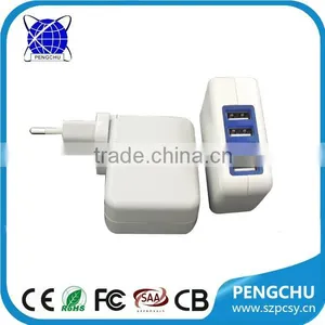 20w 5V 4A 4 USB Portable Wall Charger With ce Fcc Rohs thumbnail-4