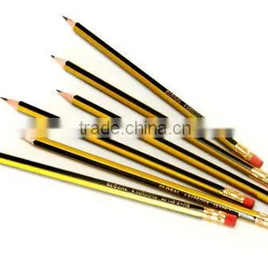 HB Wooden Pencil With Eraser thumbnail-1