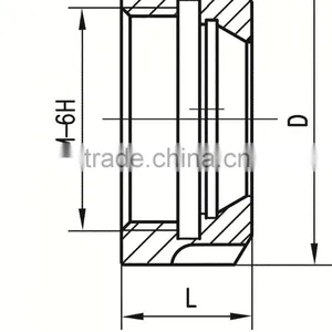 Machine Tool Accessories ER25 NUT thumbnail-4
