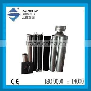 New Zealand Galvanized Single Wall Fireplace Chimney Flue Kits thumbnail-1