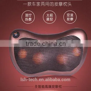Hot 2016!! Infrared Heating Car Double Massage Device Neck Massage Pillow Massage Car Massager Cushion,Car Seat Covers,Headrest thumbnail-2