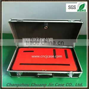 Easy Carrying Black Aluminum Case With Handle thumbnail-1