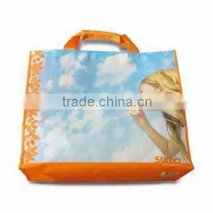 Fashion Printed Recycle PP Woven Bag With Handle(glt-w0094) thumbnail-1