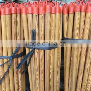 PVC Coated Wooden Broom Mop Handle Made in China thumbnail-1