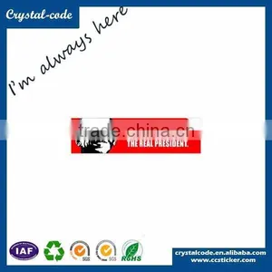 Custom Sticky Car Bumper Sticker thumbnail-1