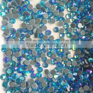 2028 Cut Super Quality Ss20 Aquamarine AB Motif Hotfix Stone thumbnail-3