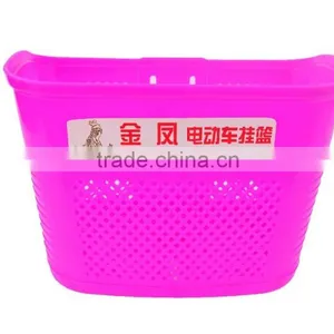 JinFeng Basket Hotsale Fashionable High Quality Wholesale Price Plastic Durable Electric Bicycle Baskets Bicycle Parts thumbnail-2