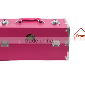 Lighted Makeup Case With Drawers and Makeup Brush Case thumbnail-2